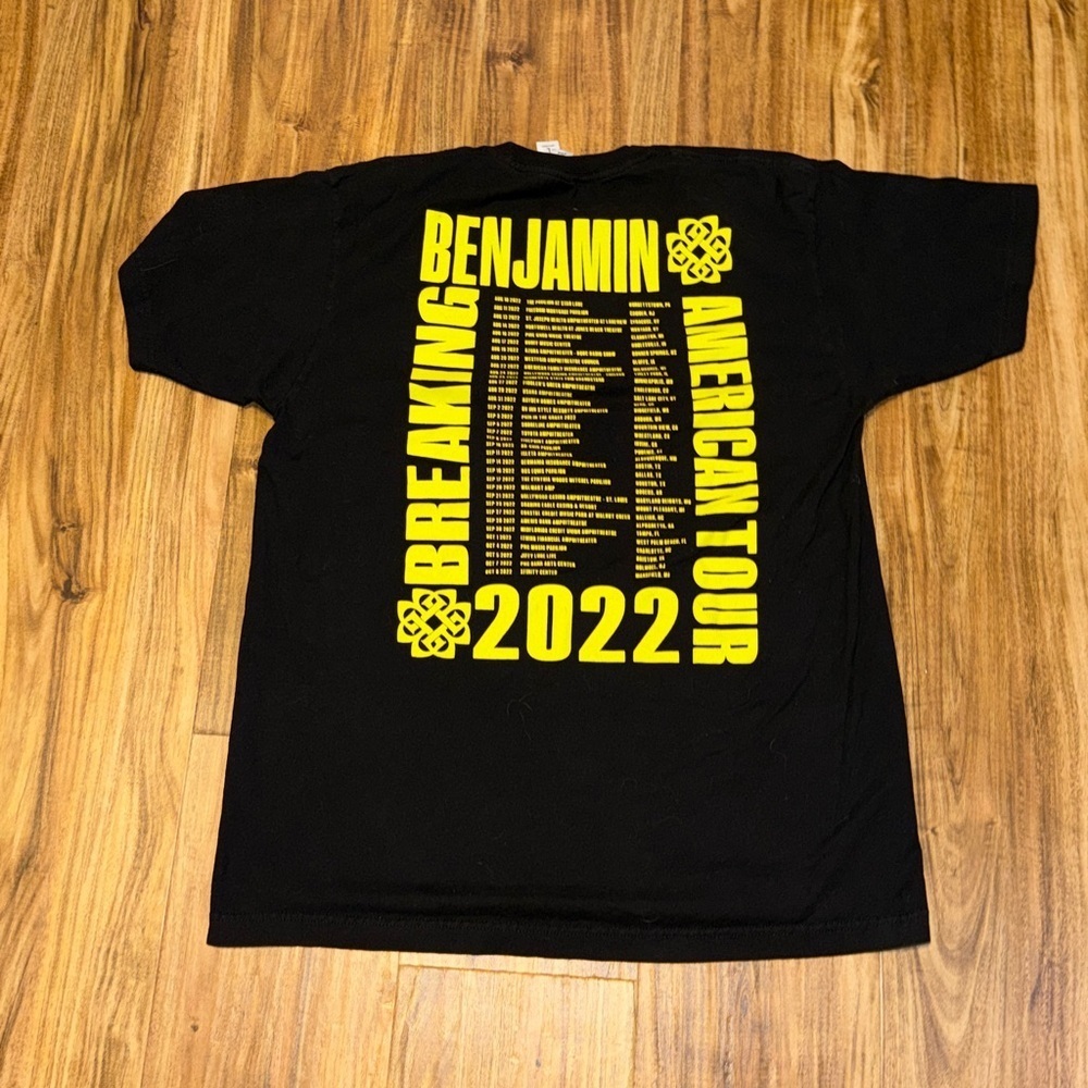 Breaking Benjamin large women men tshirt tee shirt  Graphic Tultex tour band t - Picture 4 of 8